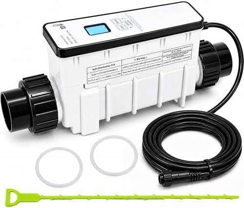 Upgraded IC60 Salt Cell Replacement for Pentair IntelliChlor IC20 EC-521105, 3+ Year Titanium Plates with Optimized Coating, Salt Chlorine Generator Cell for Pools up to 60,000 Gallons, 2.0 lbs/Day