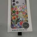 MOSNOVO for iPhone 17 Pro Max Case | Compatible with Magsafe | Military Grade 6.6ft Drop Tested | Camera Control | Clear with in The Garden Design