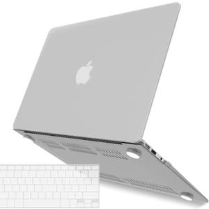 IBENZER Compatible with Old Version MacBook Air 13 Inch Case (2010-2017 Release). Models: A1466 / A1369, Plastic Hard Shell Case with Keyboard Cover for Mac Air 13, Clear, A13CL+1
