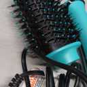 REVLON One Step Volumizer PLUS Hair Dryer and Styler | More Volume, Less Damage, and More Styling Control for Easy and Fast Salon-Style Blowouts, Plus Travel Friendly (Teal)