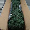 9FT Smart Pencil Christmas Tree with 550 LED Lights - App Control DIY Colors, Music Sync 1437 Branch Tips Slim Prelit Artificial Tree for Small Spaces, Timer for Indoor Home Office Party Decor