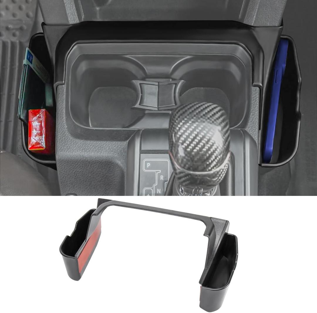 Center Console Gear Shift Storage Box Compatible with Toyota Tacoma 2023-2016 3rd Gen Interior Organizer Tray Accessories-NOT FIT Manual Transmission