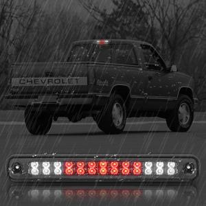 High Mount 3rd Stop Light Compatible with 1988-1999 Chevy/GMC C/K-Series GMT400 Third Center Cargo Reverse Rear LED Brake Light Bar Taillight (Smoke)