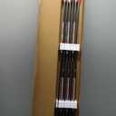 WIXUSPO 32" Pure Carbon Archery Arrows Spine 300 Removable Tips