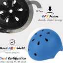 Kids Bike Helmet, Adjustable and Multi-Sport, from Toddler to Youth, Small: 18.9" - 21.3"