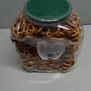 Utz Sourdough Specials Pretzels, Original, 63 oz. Barrel, Classic Pretzel Knot with Rich Sourdough Flavor, Resealable Container, Tasty Party Snack with Zero Cholesterol (EXP 04/20/26)