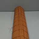 LazBlinds No Tools No Drill Cordless Bamboo Roman Shades, Light Filtering Window Treatment, Roll Up Bamboo Blinds for Windows 22'' W x 64'' H, Wood