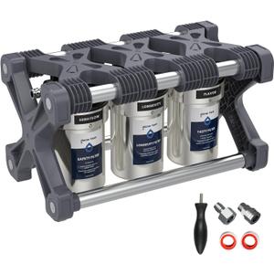 GLACIER FRESH Replacement for Technology RV Water Filtration System, 0.2 Micron Camper Water Filter with Compact 5 Inch Filter, 3-Stage Premium RV Water Filtration System for RVs, Campers and Boats