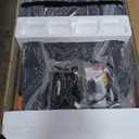 Acezoe Foldable Treadmill with 10% / 15% Incline, 3.0 HP Walking Pad with Handle Bar, 300 lb Capacity Treadmills for Home/Office, Under Desk Treadmill with App & Speaker, 0.6-10 MPH (Black Orange)