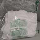 Biscaynebay Wrap Around Bed Skirts for King & Cal King Beds Extra Long Drop of 21", White Adjustable Elastic Dust Ruffles Easy Fit Wrinkle Resistant Silky Luxurious Fabric Machine Washable