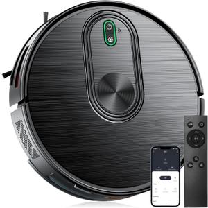 XIEBro Robot Vacuum and Mop, 6500Pa Suction, Multiple Cleaning Modes, Easy to Use, 3 Levels of Suction Adjustment, ZX5