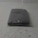 KOUFALL Grey Back Tab Linen Blackout Curtains 92 Inches Long (52"W x 92"L (Pack of 2))