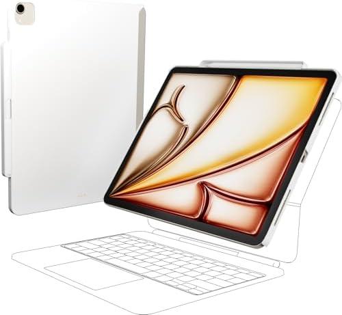 SwitchEasy CoverBuddy Lite for 2024 iPad Air 13" - Case Compatible (M2), - White