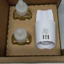 Scent Fill 100% Natural Patchouli Spa Plug in Air Freshener, Scented Oil Refills, 2 Refills + Diffuser