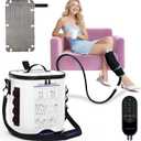 Cold Therapy Machine with Programmable Timer, Portable Ice Machine for Hip After Surgery, Hip Replacement Pad Recovery System, Extended Coverage Back/Full Knee