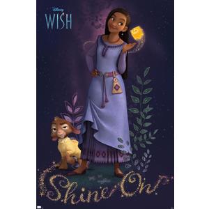 Trends International Disney Wish - Asha Wall Poster, 34L x 22.4W, Unframed Version