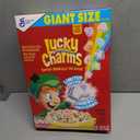Lucky Charms Gluten Free Cereal with Marshmallows, Kids Breakfast Cereal, Made with Whole Grain, Giant Size, 26.1 oz (EXP 03/30/27)
