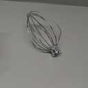 6 Wire Whisk Attachments Compatible with KitchenAid 5Plus-6Quart Mixer, Bowl Lift Stand Mixer Accessories, 6-Quart Stainless Steel Whisk, Egg Cream, Cake Mayonnaise, For Multiple Models