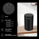 Waterless Diffuser for Essential Oil Nebulizer Battery Operated Mini Scent Air Machine Aromatherapy Atomizing Diffuser 0.5/1/1.5H/Continous Mode 3 Mist Level for Home Room Cars Office