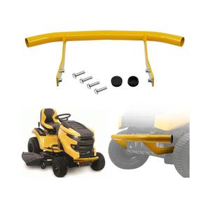 Front Bumper Tube - Compatible with Cub Cadet XT1 XT2 GT50 GX54 ST54 LX42 LX46 LX50，Front Bumper Kit Replacement#683-05155-4021 & OEM 19A30020100, 19A30020OEM -Yellow Heavy-Duty