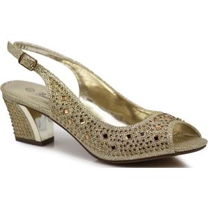 Enzo Romeo Lime01 Womens Open Toe Low Heel Wedding Rhinestone Wedge Sandal Shoes, 9