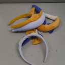 HODRME 4 Pieces Dog Ears And Tail Set-Dog Headband Costume Accessory for Halloween Christmas Theme Party Animal Cosplay