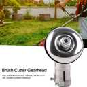 Lawn Mower Gear Head, Universal Brush Cutter Gearhead, Brush Cutter Trimmer Gearhead Gearbox Lawnmower Brushcutter Accessories, 26mm Diameter 9 Teeth