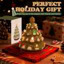 SALKING Christmas Wax Melt Warmer, Christmas Tree Electric Wax Warmer for Scented Wax, Holiday Decor Wax Melter Winter Fragrance Warmer for Aromatherapy, Candle Wax Warmer Oil Burner