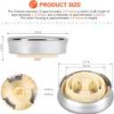 2 Pack DC97-18058C Laundry Appliance Control Knob by Beaquicy - Replace DC97-18058A, DC97-18058B, DC67-00680A, AP6002623, PS11735268, EAP11735268