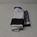 Royal Blue 100% Blackout Curtains for Bedroom 63 inch Long 2 Panels Set Navy Blue Modern Abstract Black Out Curtains Black Grey Insulated Room Darkening Window Drapes for Living Room, 52Wx63L