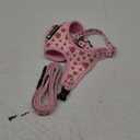 Coowone Dog Harness and Leash Set, Adjustable Puppy Harness and Soft Padded Dog Vest Harness for Small Medium Large Dogs (S (Neck 10.6"-13"; Chest 14"-19.6"), watermelon)