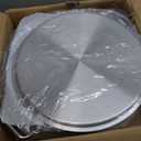 Winco Commercial-Grade Stainless Steel Brazier with Lid, 20 Quart