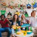 Football Party Decorations, Kaluofan 40PCS Football Birthday Decorations for Touchdown Sports Theme Game Day Cowboy Party Competition Observation Scene Favor Supplies