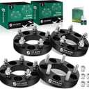 YHTAUTO 5x4.5 Wheel Spacers 1 Inch Compatible with Chrysler, Dodge, Jeep Models, Prowler, Town & Country, Voyager, Caravan 5x114.3mm Tire Spacers with M12x1.5 Studs 71.6mm Center Bore, Not Hubcentric