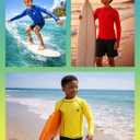 Body Glove Boys Swim Shirt - UPF 50+ Sun Protection Quicky Dry Long Sleeve Rash Guard for Boys Youth Kids Swimwear (5-14)