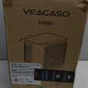 VEAGASO 2500 Sq. Ft Dehumidifier for Basement, 34 Pint Dehumidifiers For Home, Large Room, Auto Drain or Manual Drainage, Digital Control Panel, Auto Defrost, 24H Timer