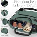Tennis Bags for Women Men - Sleek Tennis Racket Bag for Sports Accessories with 2 Detachable Racket Cases - Gym Sling Bag, Pickleball Racquet Sling for Beginner Pro Players