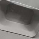 Extra Large Litter Box with High Sides 25.27" Lx17.83 Wx13.11 H,Anti-Splashing,Tool-Free Assembly,Multi Kitty Cat Litter Box,Jumbo (Grey)