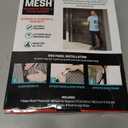 Magic Mesh Double Door- Hands Free Magnetic Screen Door, Fits French & Sliding Doors 75 in x 83 in