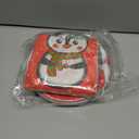 Oigco 100Pcs Christmas Party Supplies Kit - Serves 30 Guests, Including Dinner Plates, Dessert Plates, and Napkins, Perfect for Any Xmas Party Supplies Party Decorations