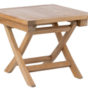 Teak Wood Folding 20”-Inch Outdoor Coffee Table - Perfect for Camping & Outdoor Entertaining - Ideal for Backyard, Front Porch, Balcony (Square)