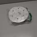 50 PCS 9 Inch 6 Hole 80 Grit Drywall Sanding Discs - 9" Hook & Loop Aluminum Oxide Sander Disc Grinding Abrasive Sandpaper for Powe Drywall Sander Wood Furniture Finishing