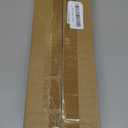 Curtain Rods for Windows 2 Pack 36-78 inch 5/8 inch Matte Black Curtain Rod with Brackets Adjustable by Splicing for Bedroom Kitchen Study Living Room