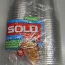 SOLO Cup Company Clear Recycled Plastic Party Cups, 18 Oz, 184 Count