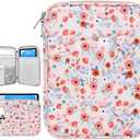 Dadanism 9-11 Inch Tablet Sleeve Bag Carrying Case for iPad (A16) 11th Gen 11", iPad 10th Gen 10.9" Air 5/4, i-Pad Air/Pro 11", i-Pad 9/8/7th, Galaxy Tab A9+ Plus 11", Remarkable 2 10.3", Spring Pink