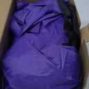 6FT Halloween Inflatables Giant Grim Reaper Arch with Three White Ghost, Built-in LEDs for Halloween Blow-Up Indoor-Outdoor Decoration, Cute Fun Holiday/Party/Yard/Garden Fantasy Party Display