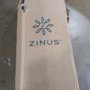 ZINUS 12 Inch King Green Tea Memory Foam Mattress [New Version], Fiberglass free, Medium Firm Feel, Zoned Pressure Relief, Certified Safe Foams & Fabric, Mattress in A Box (White)