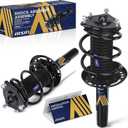 AISIN SAKH-00890 Front Struts Shock Absorbers with Coil Spring Assembly - Compatible with Honda Civic 2016-2021, Insight 2019-2022 - Set of 2