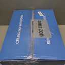 Palm Leaf Ceiling Fans with Lights-42 Tropical Ceiling Fan with Light and Remote/APP Control, Flush Mount Low Profile Ceiling Fans for Bedroom, Indoor/Outdoor Patio Use(Brown)