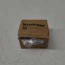 Kwikset Uptown Deadbolt Lock, Satin Brass Round Exterior Keyed Front Entry Door, Pick Resistant SmartKey Rekey Security, Single Cylinder Dead Bolt, with Microban Protection (0.5" x 2.63" x 2.63")